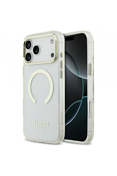 Guess Θήκη MagSafe για Apple iPhone 18 Pro Max, Guess, Μεταλλικό περίγραμμα, ...