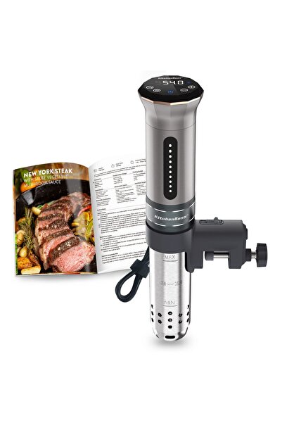 KitchenBoss Sous Vide Garer G300 Stick hassas pişirici • Zamanlayıcı fonksiyo...