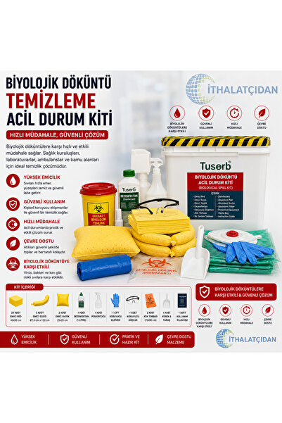 Biyolojik Döküntü Temizleme Acil Durum Kiti . BMPBM2329