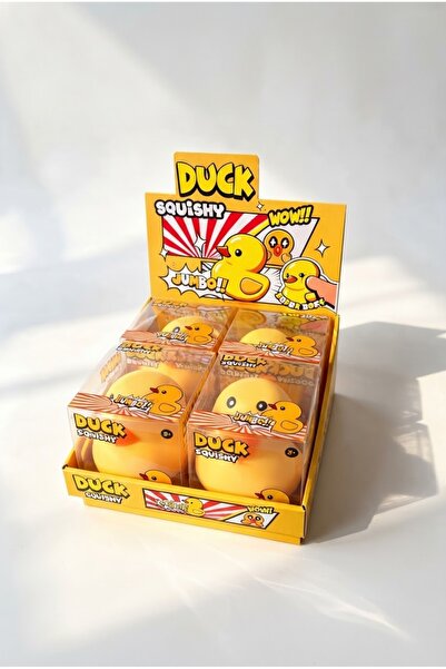 vattara Duck Squishy Ördek Sukuşi Vıcık Ses Çıkartan Civciv Ördek Squishy Stres Oyuncağı 1 Adet Gönderilecektir