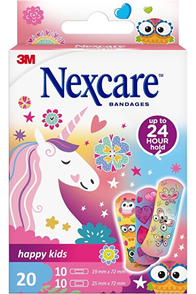 Nexcare Happy Kids Magic Bandages/Plasters, Breathable and Flexible, water re...