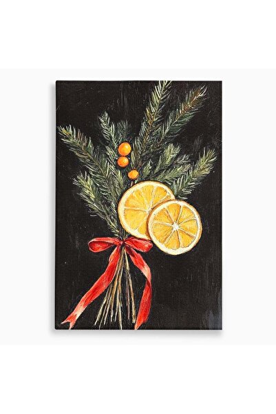 Luxcanva Tablou Canvas Ramuri Aromate de Brad 70x100 cm pe Sasiu Lemn Ramuri ...