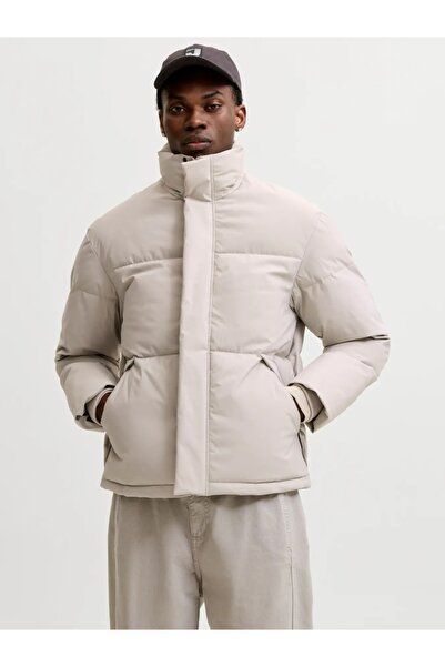 Jack & Jones Men's Jacket, PUFFER, with high collar, JJESOHO