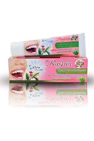isme rasyan Rasyan Extra White Herbal Clove Toothpaste with Aloe Vera and Gua...