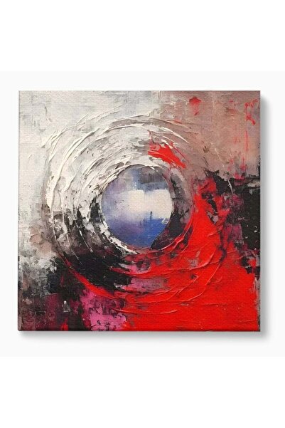 Luxcanva Tablou Canvas Atomul 90x90 cm pe Sasiu Lemn Dormitor Decorativ Abstract