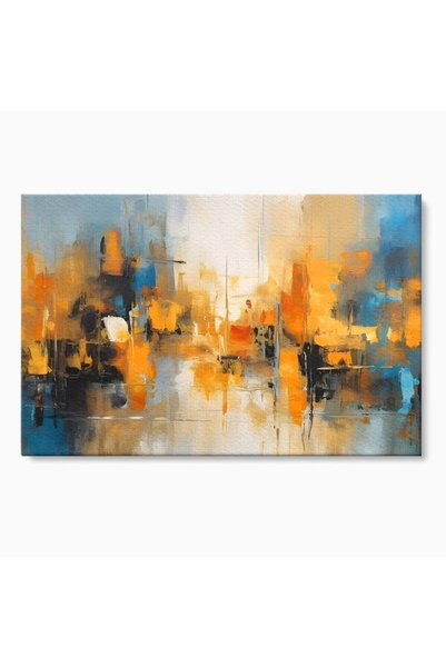 Luxcanva Tablou Canvas Reflexie Colorata 70x50 cm pe Sasiu Lemn Room Decorati...