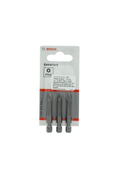 Bosch EXTRAHARD ViDALAMA UCU PH2*49 MM 3'LÜ 2607001528