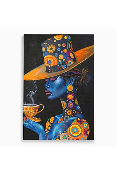 Luxcanva Tablou Canvas Eleganta Interstelara 40x60 cm pe Sasiu Lemn Cosmic Fe...
