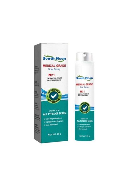 South Moon Medical Grade Scar Spray 20g – Scar Care & Skin Renewal Spray for ...
