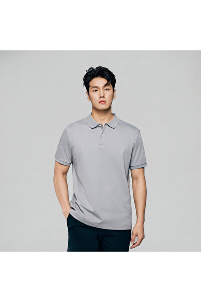 Giordano Men’s Slim Fit Liquid Touch Cotton Interlock Polo