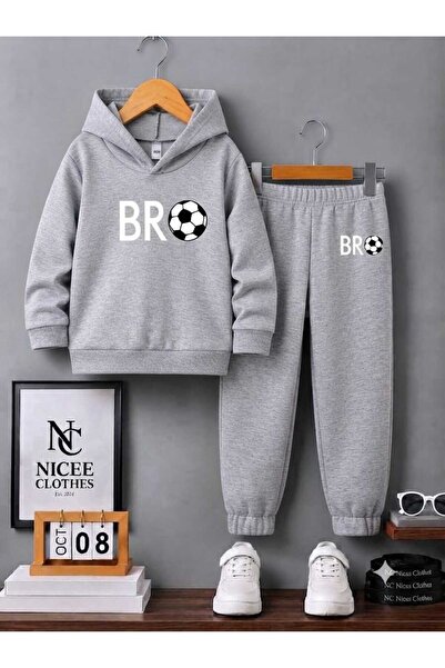 NC Nicee Clothes ΠΑΙΔΙΚΟ ΣΕΤ ΦΟΡΜΑΣ UNISEX (BR TOP PRINT WINTER)