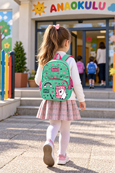 DODOMAR Unicorn Luxury Kindergarten School Bag Children's Backpack Daily Use ...