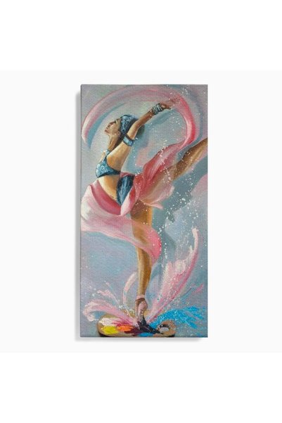 Luxcanva Tablou Canvas Arta Baletului 60x120 cm pe Sasiu Lemn Arta Baletului ...