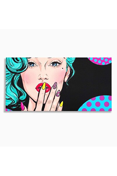 Luxcanva Tablou Canvas Femeia Iconica 140x70 cm pe Sasiu Lemn Femeia Iconica ...
