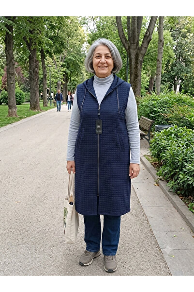 Büyük Beden Kapitone Yelek