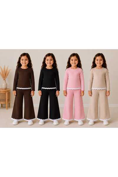 CINARIUM Girl's 6-Piece Top and Bottom Set 3-8 Years Old