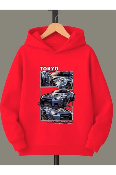 yombaa Hanorace elegante pentru băieți TOKYO, cu imprimeu sportiv, la modă pe...