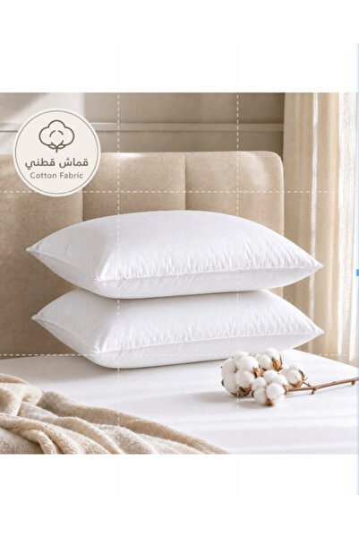 Generic 100% Cotton Hotel Pillow (2 Pack) Ultra Soft - Comfortable Medical Be...