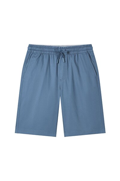 Giordano Men's Slim Peach Twill Elastic Shorts