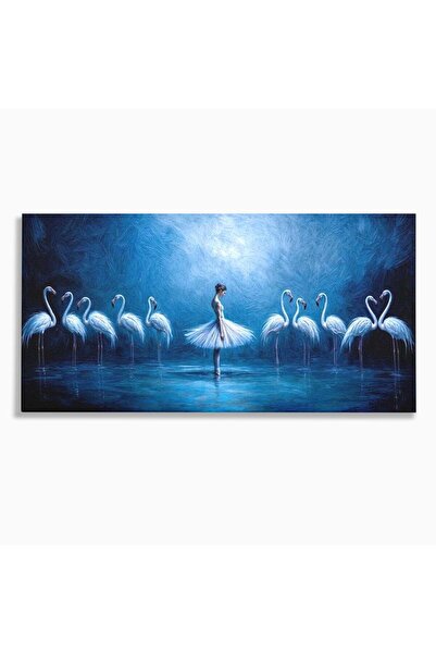 Luxcanva Tablou Canvas Dans in Laguna Albastra 140x70 cm pe Sasiu Lemn Dans i...
