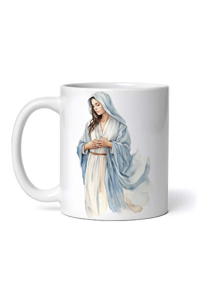 INOVATIX Personalized white mug, Immaculate Conception of the Virgin Mary, IN...