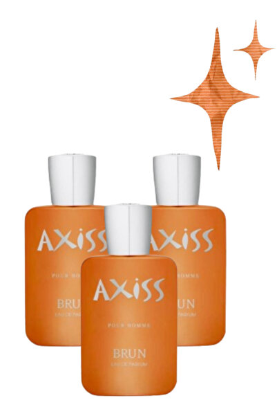 trı 3 Pieces Axiss Pour Homme Brun Perfume 100ML