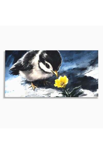 Luxcanva Tablou Canvas Esenta Gingasiei 100x50 cm pe Sasiu Lemn Esenta Gingas...
