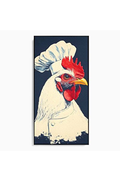 Luxcanva Tablou Canvas Sort cu Pene 50x100 cm cu Rama Negru Sort cu Pene Buca...