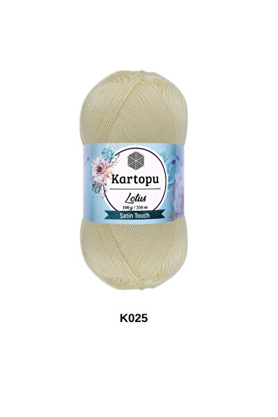 hobi dünyası evim 1 Piece Kartopu Lotus 100 Grams 350 Yards Microfiber Anti-P...