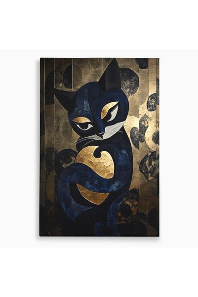 Luxcanva Tablou Canvas Ascunsa in Aur 40x60 cm pe Sasiu Lemn Ascunsa in Aur A...