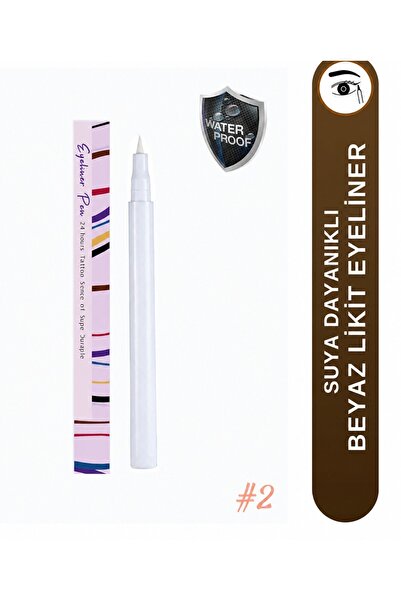 Nailozof Suya Dayanıklı Likit Eyeliner