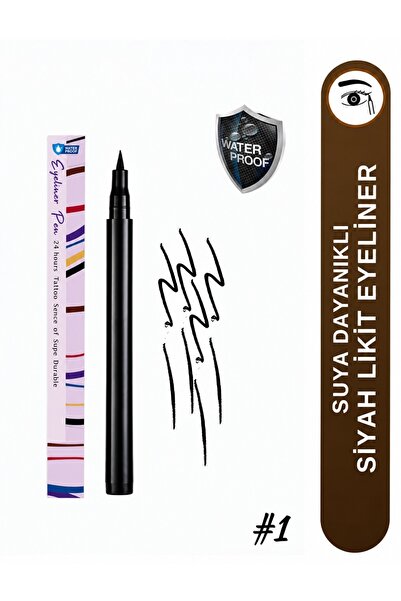 Nailozof Suya Dayanıklı Likit Eyeliner
