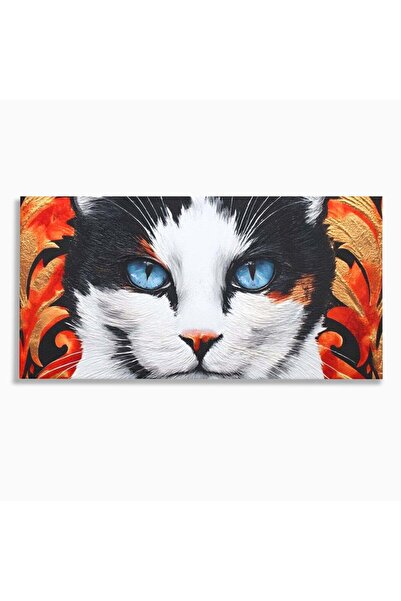 Luxcanva Tablou Canvas Ochi de Portelan 100x50 cm pe Sasiu Lemn Ochi de Porte...