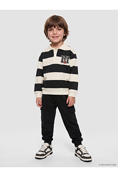 LC Waikiki Quality Pieces from Çelebi Store Striped Boys' Suit