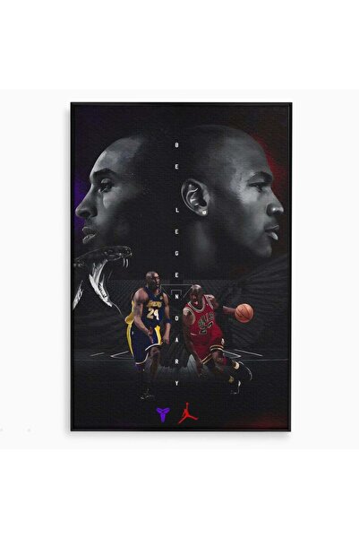 Luxcanva Tablou Canvas Be Legendary 70x100 cm cu Rama Negru Be Legendary Mich...