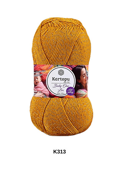 hobi dünyası evim 1 Piece Kartopu Baby One Lux 100 Grams 240 Yards 3% Sim Ant...