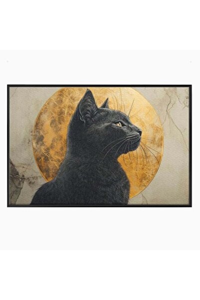 Luxcanva Tablou Canvas Veghere Astrala 120x80 cm cu Rama Negru Veghere Astral...