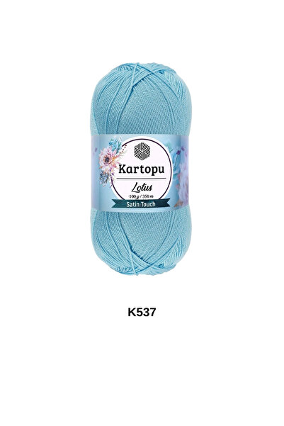 hobi dünyası evim 1 Piece Kartopu Lotus 100 Grams 350 Yards Microfiber Anti-P...