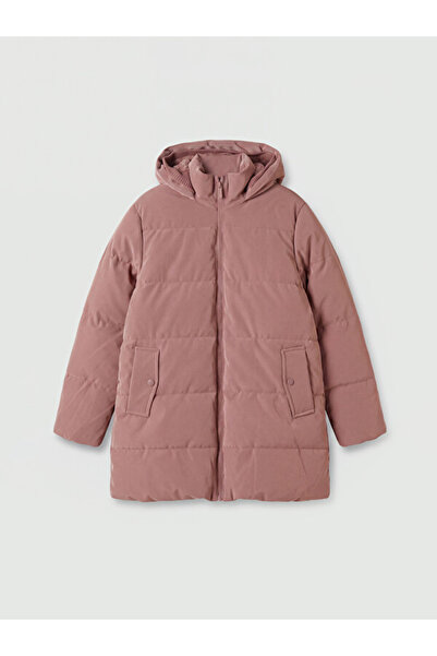 LC Waikiki Sparkling Choices Hooded Girl's Puffer Coat from Shining Store