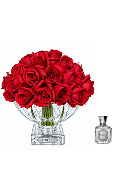 LITIQUE Kristal Silver 38 Kırmızı Gül-Lüks Oda Parfümü
