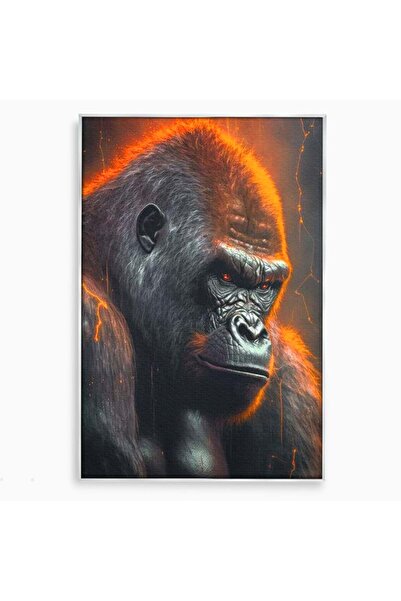 Luxcanva Tablou Canvas Crapaturile Timpului 50x70 cm cu Rama Argintiu Crapatu...