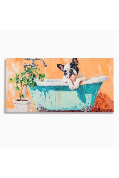Luxcanva Tablou Canvas Rasfat cu Spuma 120x60 cm pe Sasiu Lemn Rasfat cu Spum...