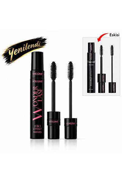 Oriflame Wonder Lash 2 in 1 Effect Mascara yenilendi