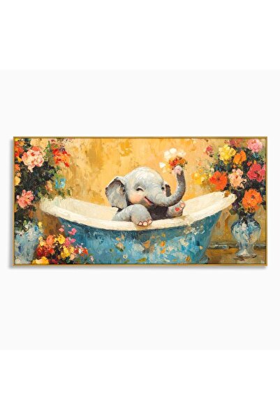 Luxcanva Tablou Canvas Cada cu Parfum de Vara 140x70 cm cu Rama Auriu Cada cu...
