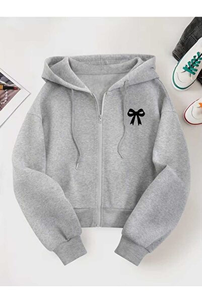 classy moda Unisex Gray Loose Fit Hooded Sweatshirt with Inner Pockets, Warm ...