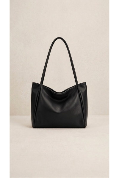 Lilivo Bags Noya Soft Model Zippered Women's Hand and Shoulder Bag Black