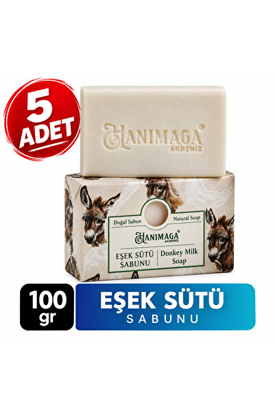 Hanımağa صابون طبيعي 100 جرام حليب الحمار