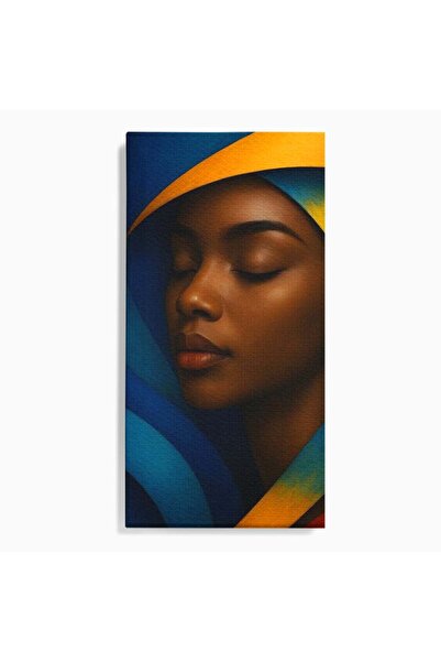 Luxcanva Tablou Canvas Sub Pleoapele Lunii 50x100 cm pe Sasiu Lemn Sub Pleoap...
