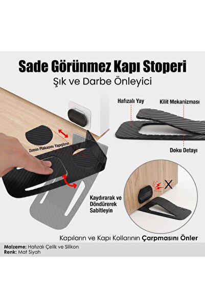 DOORSTOP BABY SAFETY DOORSTOP MULTIFUNCTION ANTI PINCH