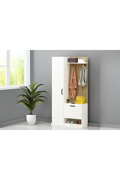 Doressa Living Arlo Moon 1 Kapılı Portmanto
